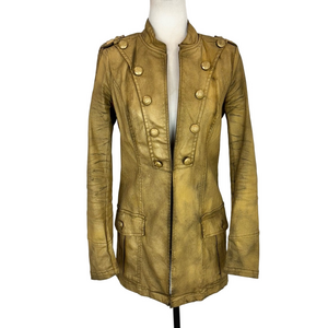 Lady Dutch gold military coat